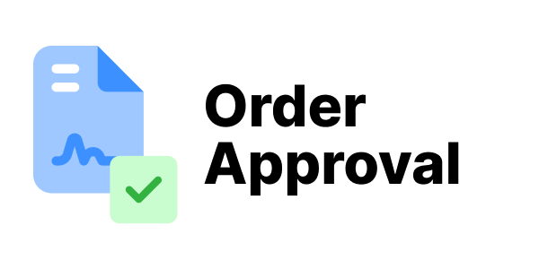 Order approval add-on by ServiceMonster