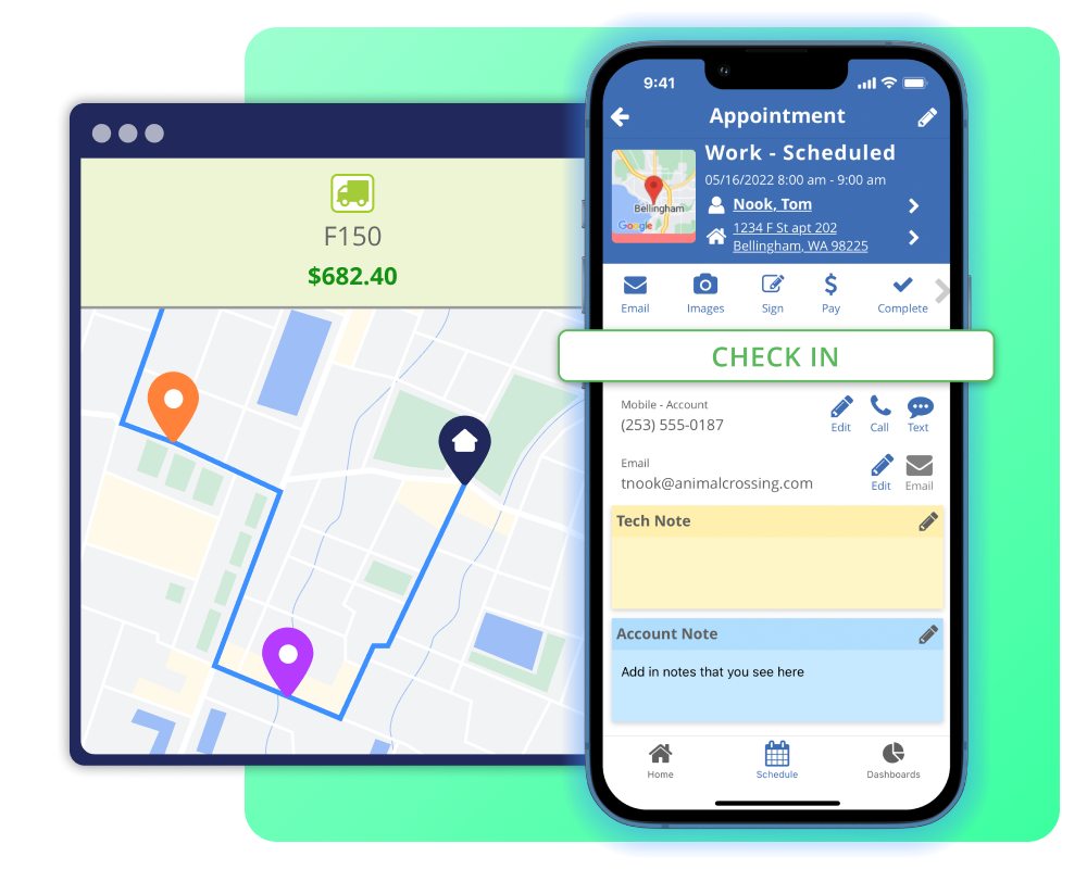 A mobile app for softwash teams keeps everyone in sync