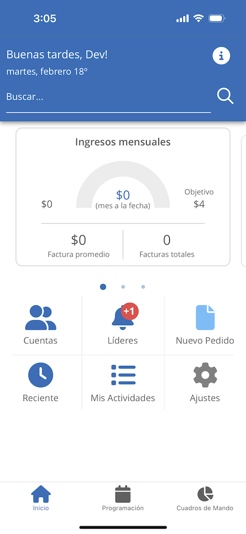 ServiceMonster App in Spanish